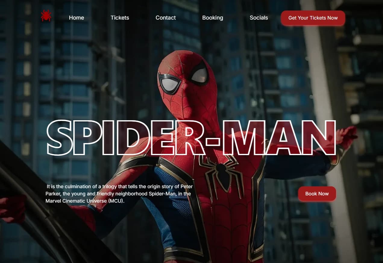 Spider - Man Hero Page